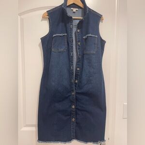 Denim dress